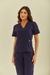 Scrub Feminino Azul Marinho - Edvana na internet