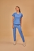 Scrub Feminino Eloá - Azul Celeste