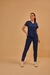 Scrub Feminino Eloá - Azul Marinho