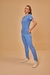 Scrub Feminino Eloá - Azul Celeste - comprar online