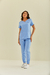 Scrub Feminino Azul Celeste - Fabiana