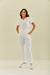 Scrub Feminino Branco - Fabiana