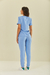 Scrub Feminino Azul Celeste - Fabiana - Scrubs e Pijamas cirúrgicos | Moda Scrubs