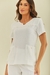 Scrub Feminino Branco - Fabiana na internet