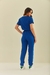 Scrub Feminino Azul Bic - Ingridy - Scrubs e Pijamas cirúrgicos | Moda Scrubs