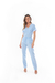 Scrub Feminino Joana - Azul Claro - comprar online