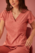 Scrub Feminino Júlia - Rosê - Scrubs e Pijamas cirúrgicos | Moda Scrubs