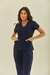 Scrub Feminino Azul Marinho - Júlia