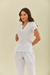 Scrub Feminino Branco - Júlia - Scrubs e Pijamas cirúrgicos | Moda Scrubs