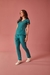 Scrub Feminino Verde Petróleo - Júlia - Scrubs e Pijamas cirúrgicos | Moda Scrubs