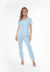 Scrub Feminino Juliana - Azul Claro na internet