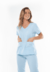 Imagem do Scrub Feminino Juliana - Azul Claro