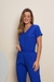 Scrub Feminino Juliana - Azul Bic - Scrubs e Pijamas cirúrgicos | Moda Scrubs