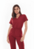 Scrub Feminino Juliana - Vinho - loja online