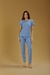 Scrub Feminino Lilian - Azul Celeste