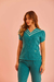 Scrub Feminino - Verde Esmeralda - Scrubs e Pijamas cirúrgicos | Moda Scrubs