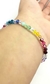 Pulsera Glam multicolor cristal y plata 925 - comprar online