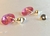 Aros Pasantes Cristales del Oriente Classic con Plata 925