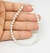 Pulsera Summer Cristal Cuadrado Chico Con Plata 925 - comprar online