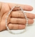 Pulsera Summer Cristal Cuadrado Chico Con Plata 925 - tienda online