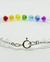 Pulsera Love 7 Chakras Multicolor