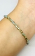 Pulsera Summer Cristal Cuadrado Chico Con Plata 925