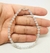 Imagen de Pulsera Summer Cristal Cuadrado Chico Con Plata 925