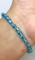 Pulsera Summer Cristal Grande Cuadrado Con Plata 925