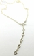 Collar Con Cadena de Plata y Cristales Varios - comprar online