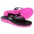 Chinela Oakley Rest II Preta - Rosa