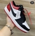 Nike Air Jordan Low 1 Cano Baixo Vermelho/preto na internet