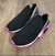 Tenis Dg Sorrento G1 Liso Preto / Rosa Unissex - comprar online