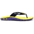 Chinela Oakley Rest Amarelo e Roxo - comprar online