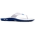 Chinela Oakley Rest Branco e Marinho - comprar online