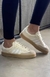 Tênis Adidas Sambae Plataforma White Bege