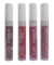 Kit com 4 cores de Batom Liquido HD Lips Divamor - comprar online