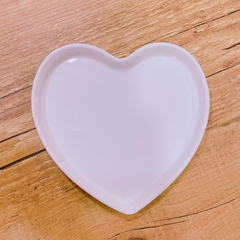 Coração Branco de Cerâmica - comprar online