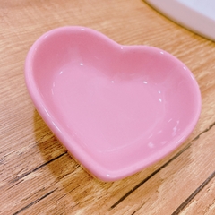 Mini Coração Rosa de Cerâmica - comprar online