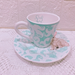 Xícara de Chá Bunny em Cerâmica