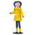 Coraline - Bendy Doll - Raincoat Neca