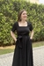 Vestido em Viscose com Decote Quadrado Louise - loja online