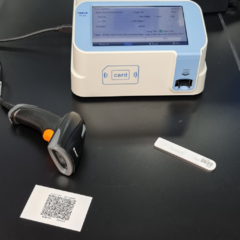 Dry Fluorescence Immunoassay Analyzer Model: FR300 - Green Spring