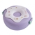 Lancheira Marmita Plástica Formato de Rosquinha Donuts Infantil Adulto Com Adesivo 3D e 2D - Solaria Store Utensílios Domésticos, Brinquedos e Decoração.