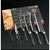 Kit de Facas Churrasco Profissional Antiaderente 6 Peças