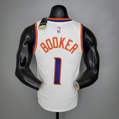 Regata Phoenix Suns - #1Booker - Branco - comprar online