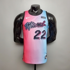 Regata Miami Heat - #22Butler - Rosa e Azul