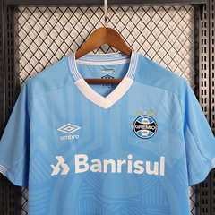 Camisa Grêmio lII 22/23 Torcedor Umbro Masculina - Azul - WG Store Brasil