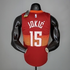 Regata Denver Nuggets - #15Jokic - Vermelho - comprar online