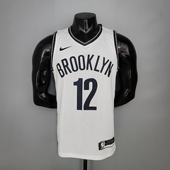 Regata Brooklyn Nets - #12Harris - Branco