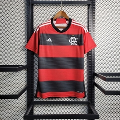 Camisa Flamengo I 23/24 - Masculino Torcedor - Vermelho e Preto na internet